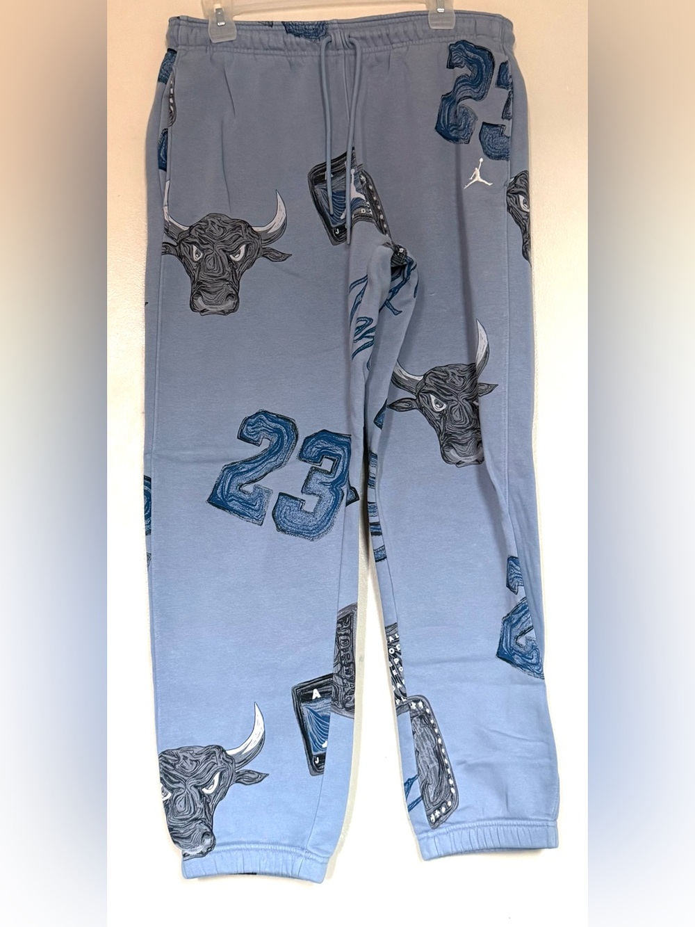Jordan Light Blue Bulls 23 Graphic Sweatpants